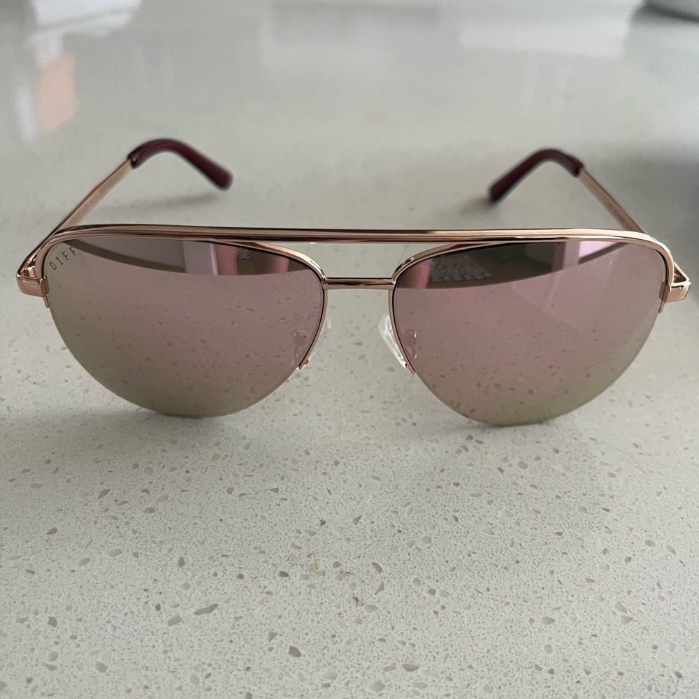 Diff Aviator Sunglasses